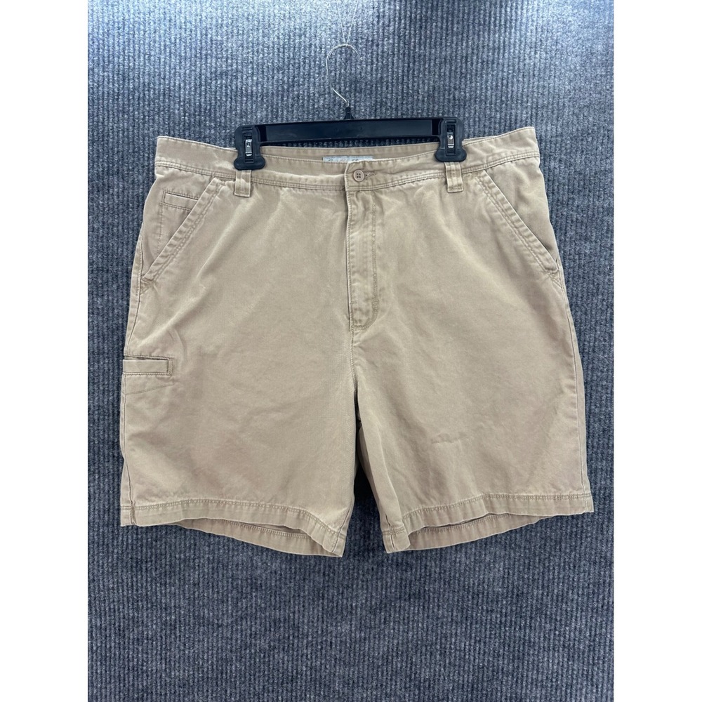 Quiksilver Edition Chino Shorts Mens 38 Khaki Cotton Twill Utility